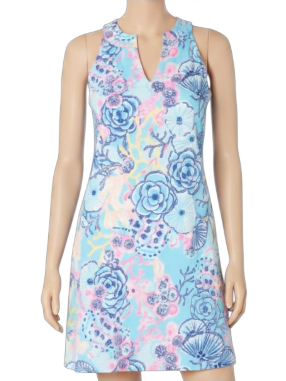 LILLY PULITZER Ross Shift Dress - ONCE UPON A TIDE Womens XL
